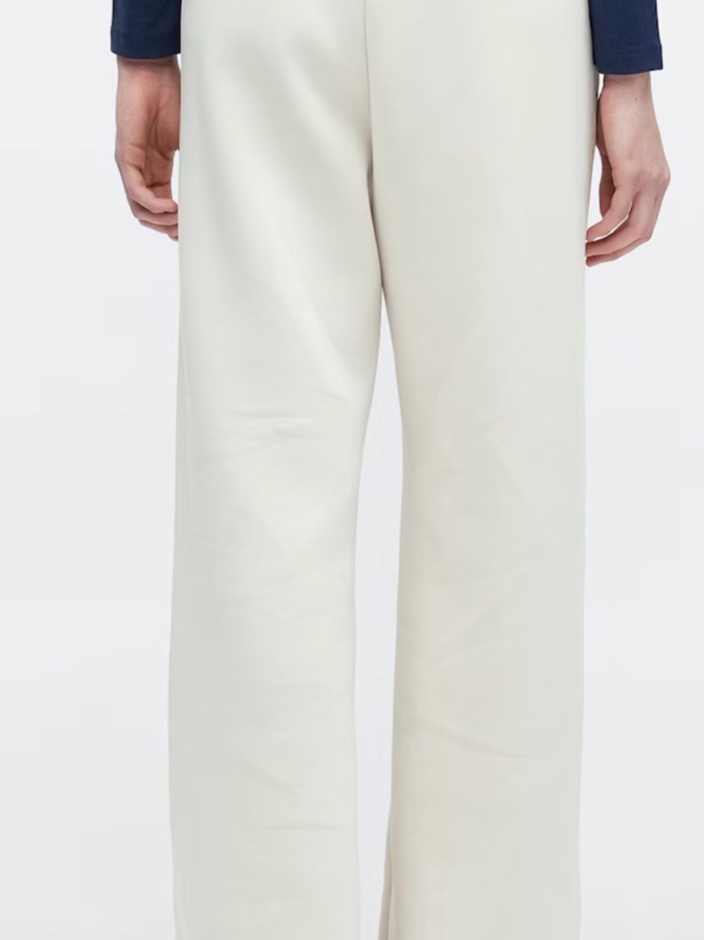 Nike Women's Beige Wide-Leg Pants - Picture 6 of 6